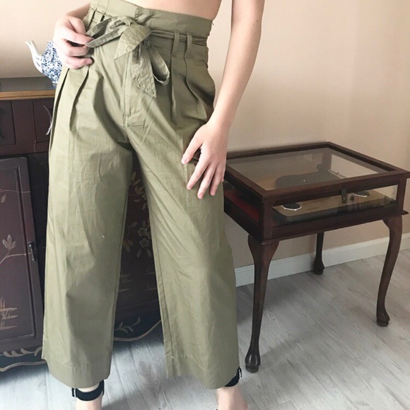 high waisted colored pants